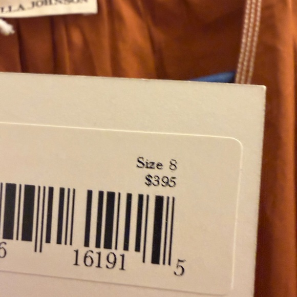 Ulla Johnson Rust Long Sleeve Dress - Picture 3 of 8